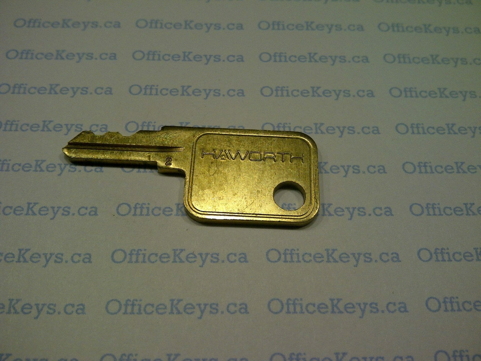 1 Haworth File Cabinet Master key Office Furniture Keys Works ML201-ML250 